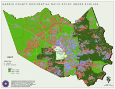 Harris County Cad Map 2014 Reappraisal Values - Harris County Appraisal District